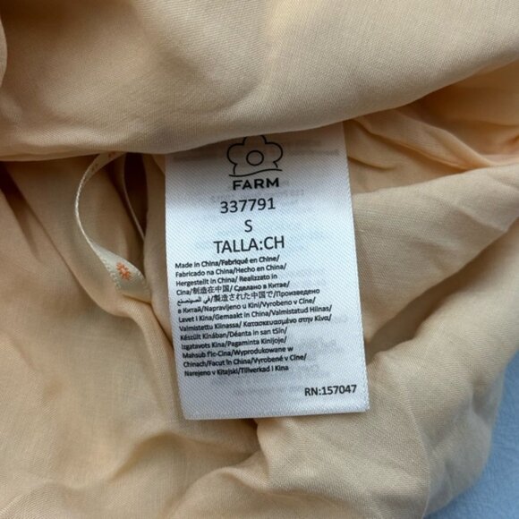 🆕 FARM Rio 🧿 NWOT Multicolor Banana Royalty Kaleidoscope Shorts, Sz S - Picture 14 of 14